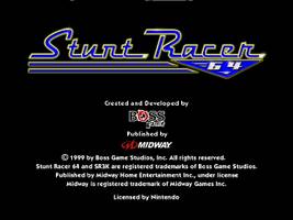 Stunt Racer 64 Title Screen